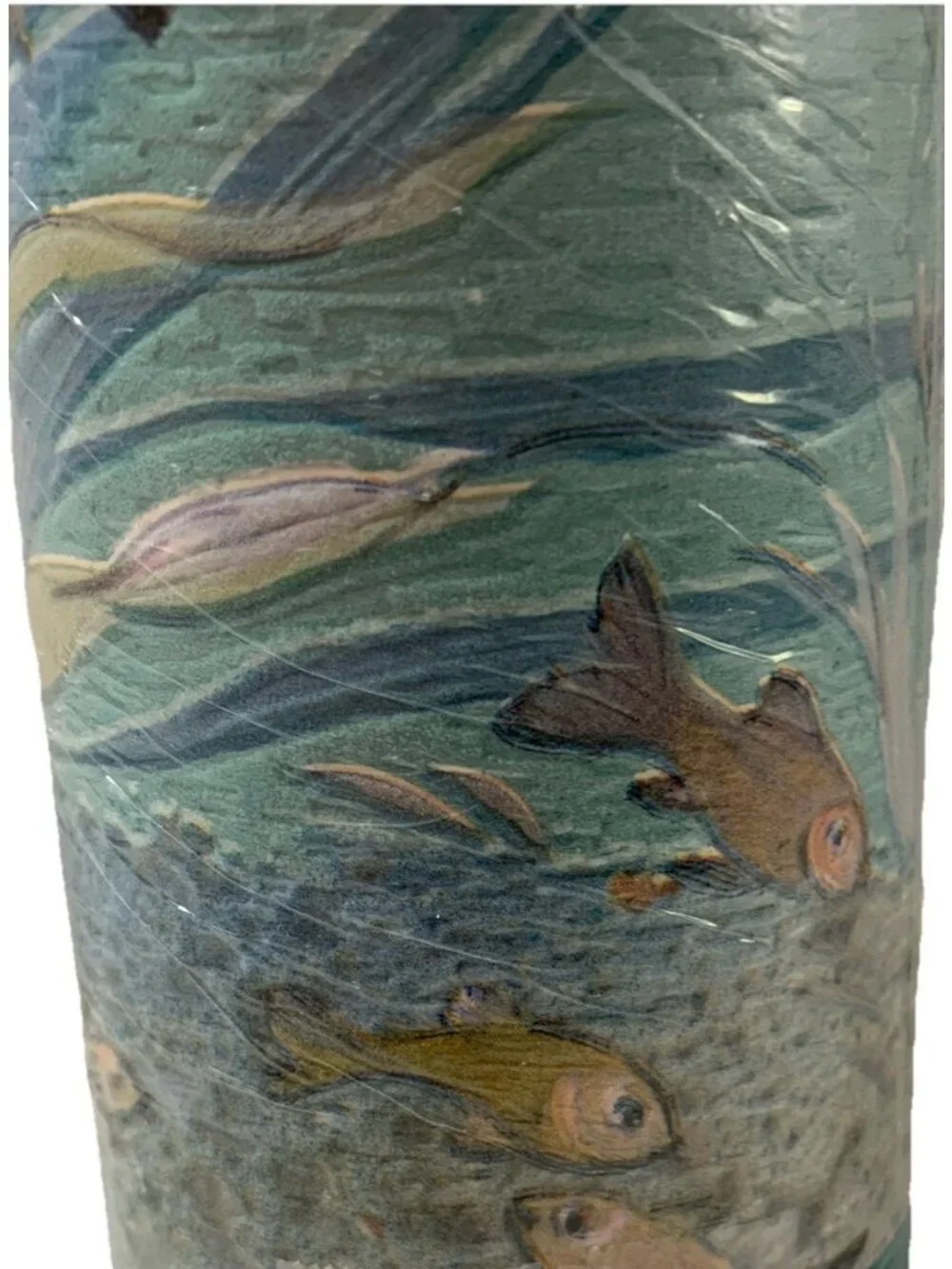 AS Creation Pastel Seascape Fish Ocean Aquarium Embossed Prepasted Wall Border